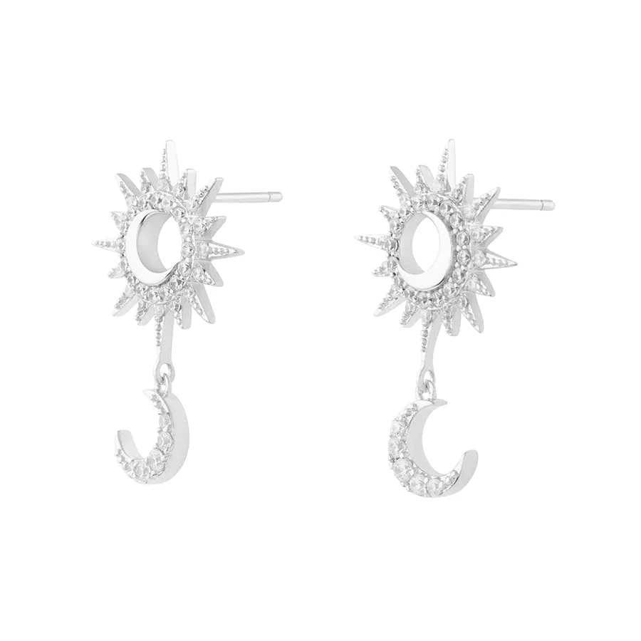 Sunlit Crescent Silver Set sold by Wanderlust and Co product image thumbnail 5