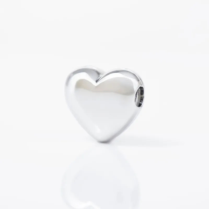 Bubble Heart Silver Locket Pendant sold by Wanderlust and Co