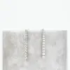 Pave 14K Gold Vermeil Tennis Earrings sold by Wanderlust and Co