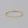 Pave 14K Gold Vermeil Tennis Bracelet sold by Wanderlust and Co