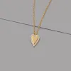 All My Heart Pave 14K Gold Vermeil Necklace sold by Wanderlust and Co