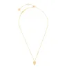 All My Heart Pave 14K Gold Vermeil Necklace sold by Wanderlust and Co