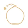 Linear ID 14K Gold Vermeil Bracelet sold by Wanderlust and Co