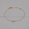 Heart Pretzel 14K Gold Vermeil Bracelet sold by Wanderlust and Co