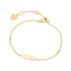 Oval ID 14K Gold Vermeil Bracelet sold by Wanderlust and Co