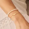 Oval ID 14K Gold Vermeil Bracelet sold by Wanderlust and Co