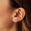 Trio Opal 14K Gold Vermeil Flat Back Earrings sold by Wanderlust and Co