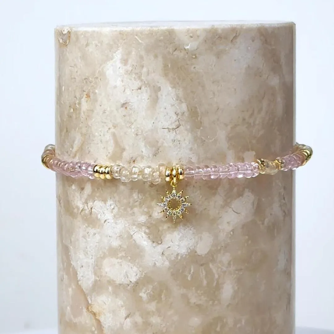 Sun Hues Beaded Gold Bracelet sold by Wanderlust and Co product image thumbnail 3