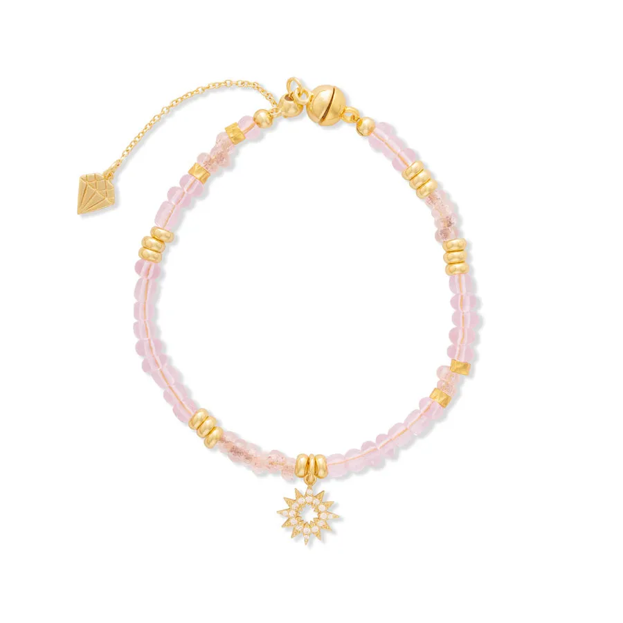 Sun Hues Beaded Gold Bracelet sold by Wanderlust and Co product image thumbnail 5