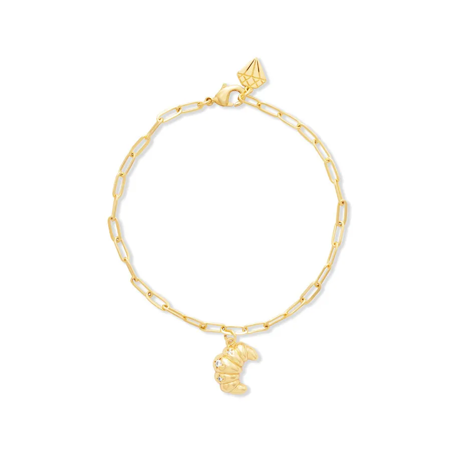 Croissant Gold Bracelet sold by Wanderlust and Co product image thumbnail 4