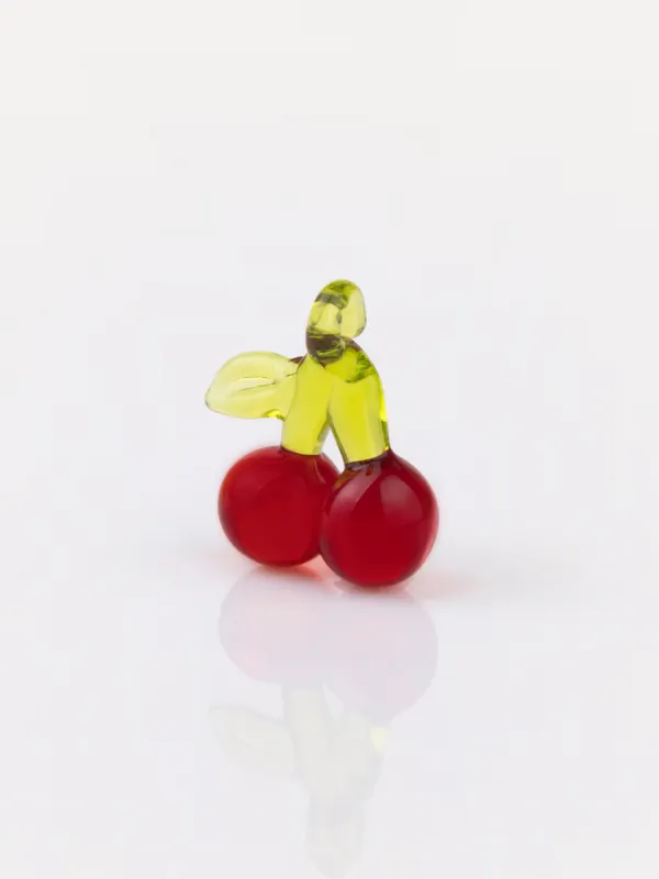Cherry Glass Charm sold by Wanderlust and Co