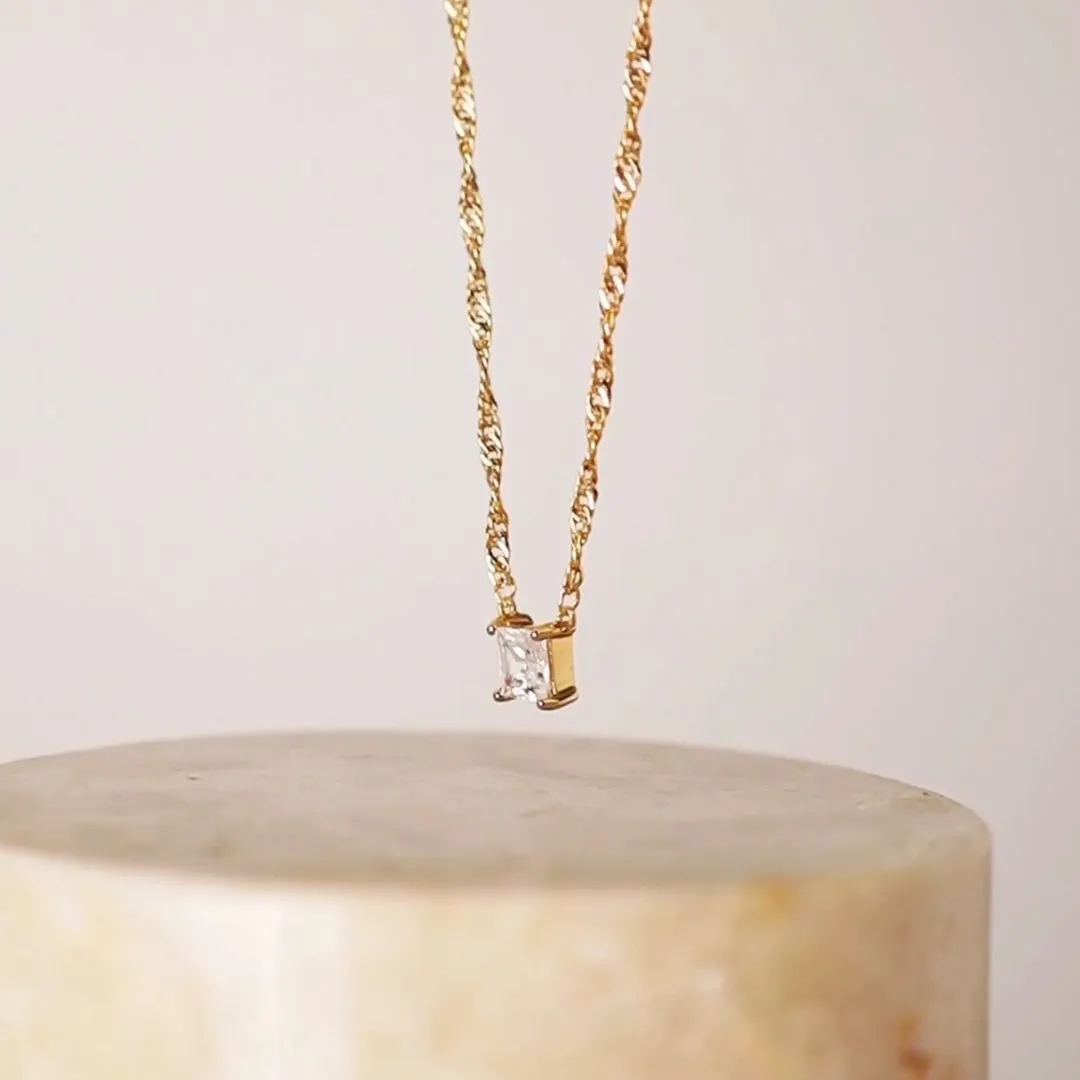 Princess Gold Necklace sold by Wanderlust and Co product image thumbnail 3