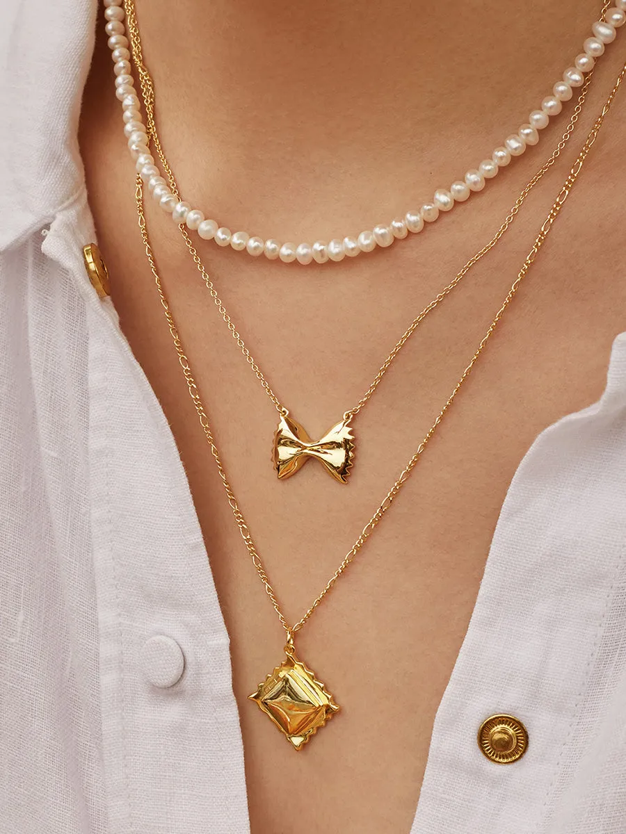 Bow Tie Pasta Gold Set sold by Wanderlust and Co product image thumbnail 2