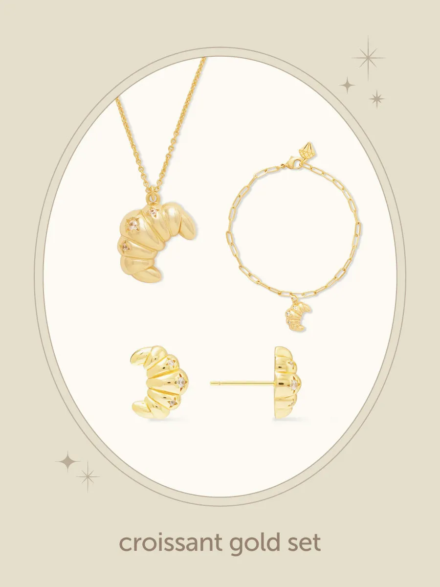 Croissant Gold Set sold by Wanderlust and Co