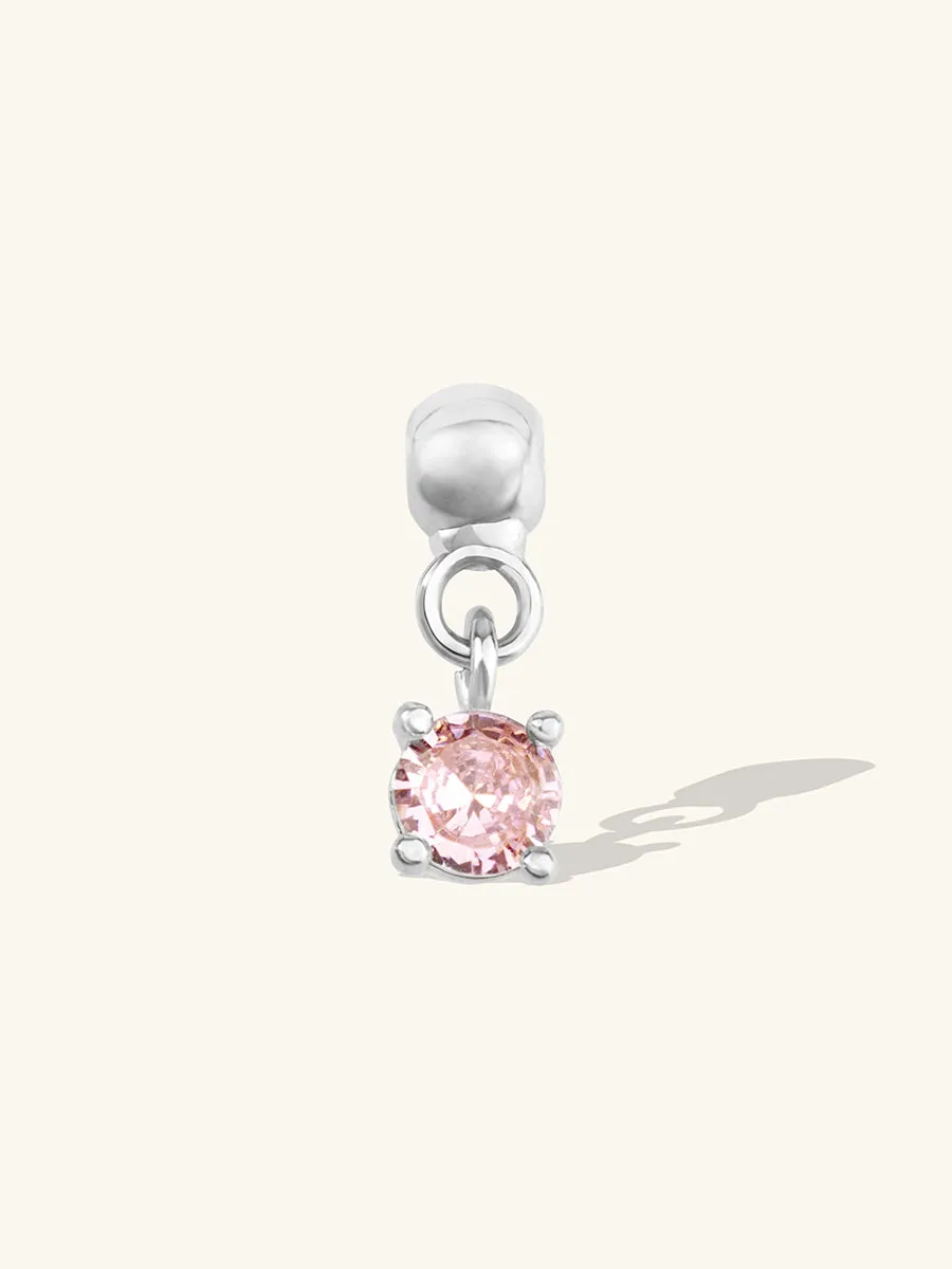 Diamante Silver Drop Charm sold by Wanderlust and Co product image thumbnail 3