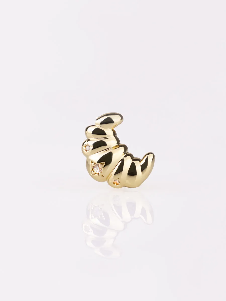 Croissant Gold Charm sold by Wanderlust and Co product image thumbnail 4