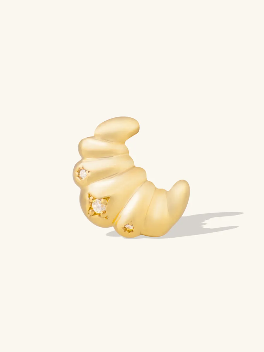 Croissant Gold Charm sold by Wanderlust and Co