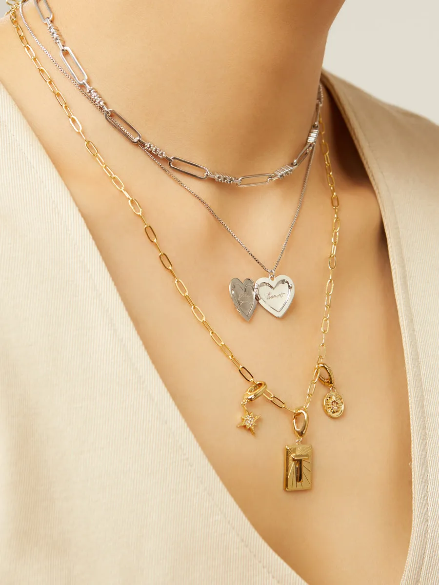 Wishing Star Gold Charm sold by Wanderlust and Co product image thumbnail 3