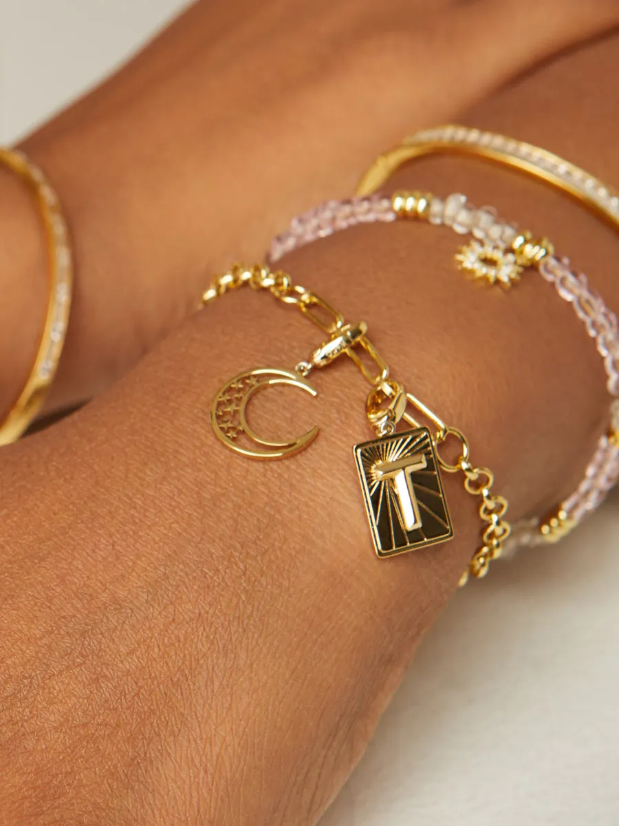 Mixed Chain Gold Bracelet sold by Wanderlust and Co product image thumbnail 2