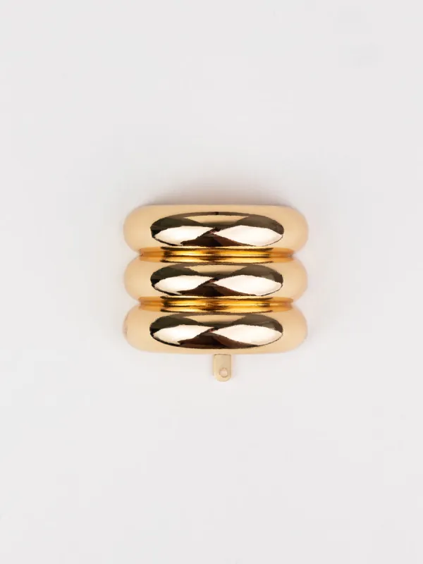 Triple Band Gold Hair Pin sold by Wanderlust and Co