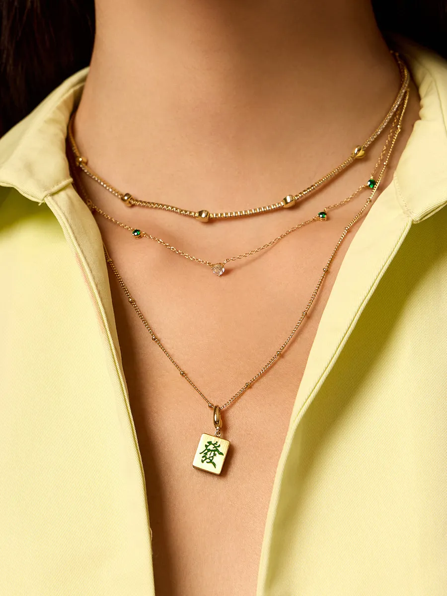 Mahjong Gold Charm sold by Wanderlust and Co product image thumbnail 2