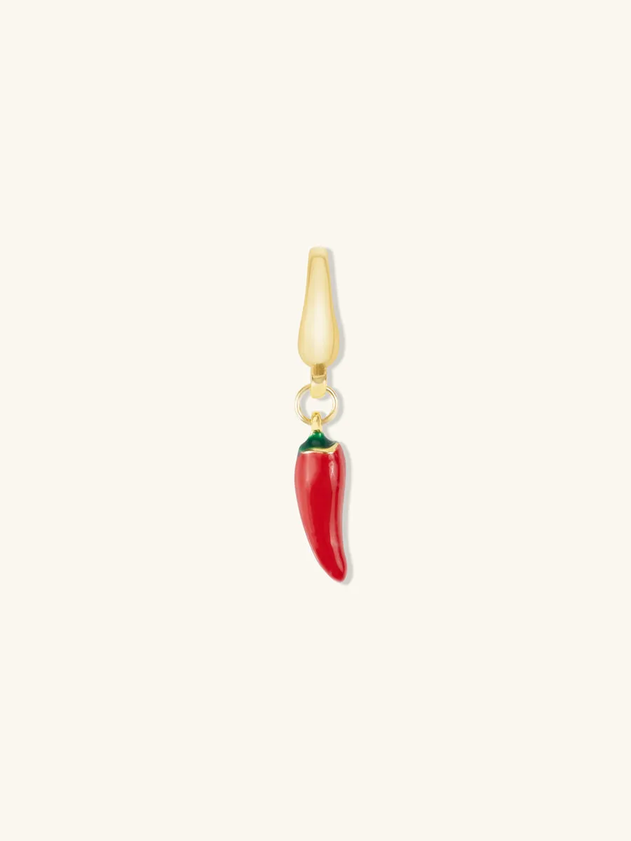 Chilli Gold Charm sold by Wanderlust and Co