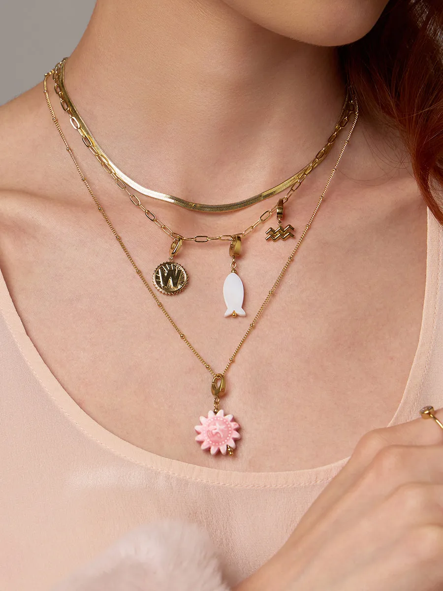 Fish Pearl Charm sold by Wanderlust and Co product image thumbnail 2