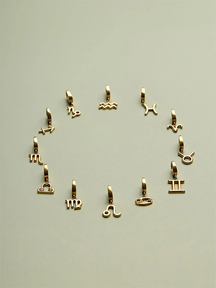 Petite Zodiac Gold Charm sold by Wanderlust and Co product image thumbnail 3