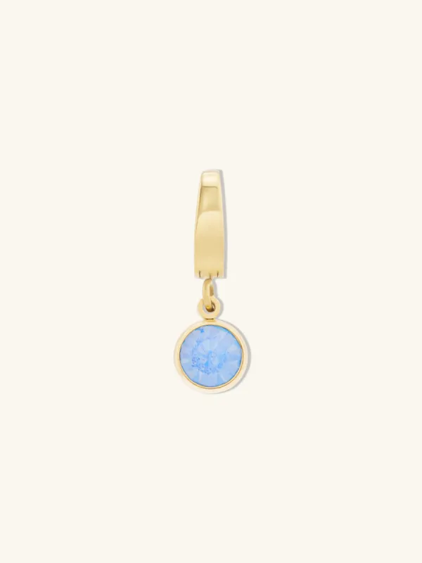 Diamante Sky Gold Charm made by Wanderlust and Co
