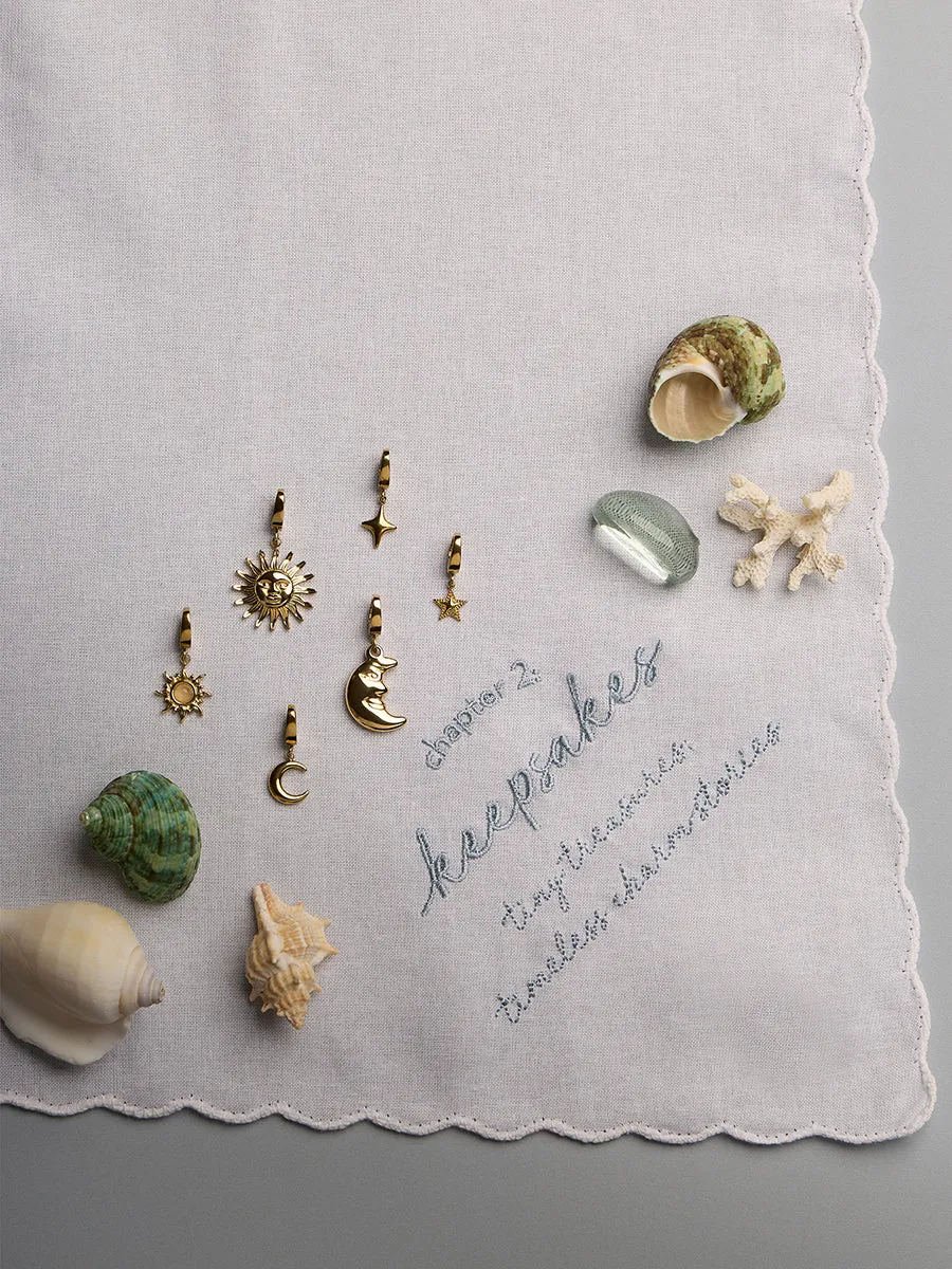 Sunray Ivory & Gold Charm sold by Wanderlust and Co product image thumbnail 3