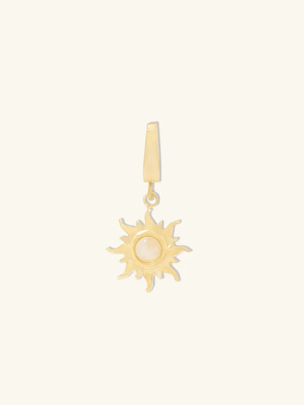 Sunray Ivory & Gold Charm sold by Wanderlust and Co