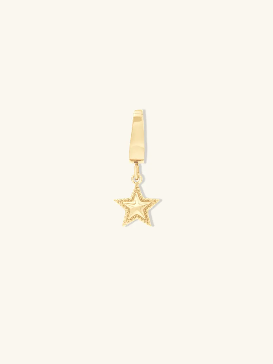 Petite Star Gold Charm sold by Wanderlust and Co