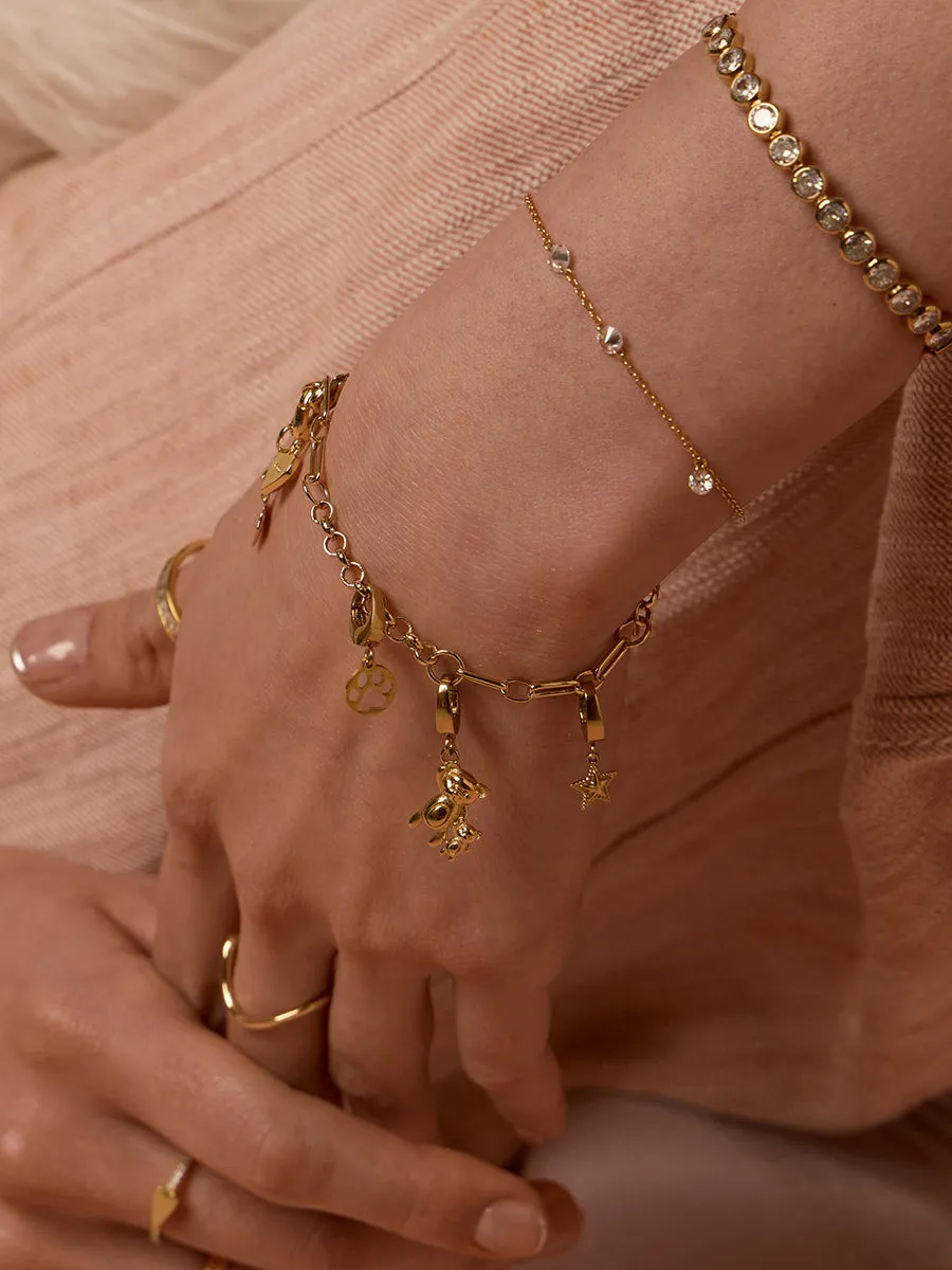 Petite Star Gold Charm sold by Wanderlust and Co product image thumbnail 2