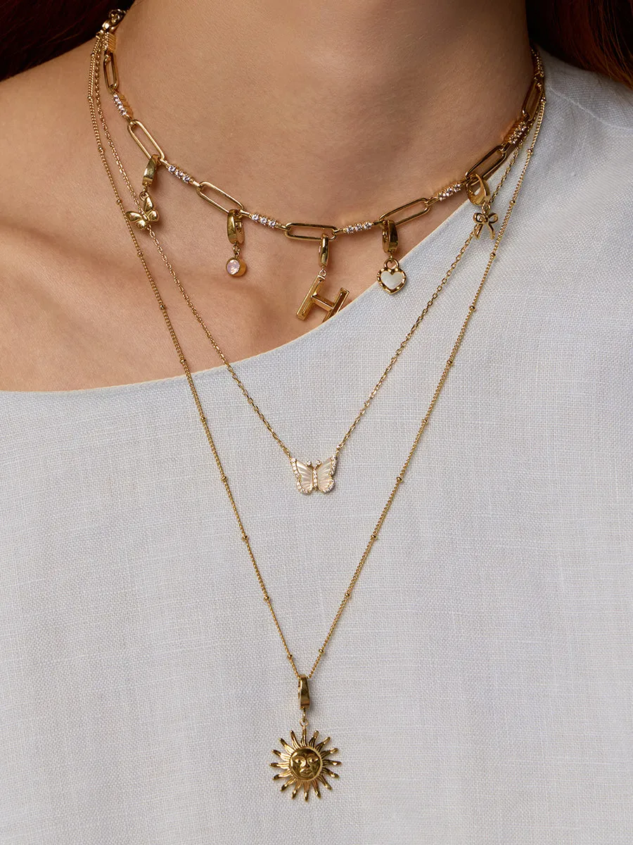 Petite Bow Gold Charm sold by Wanderlust and Co product image thumbnail 2