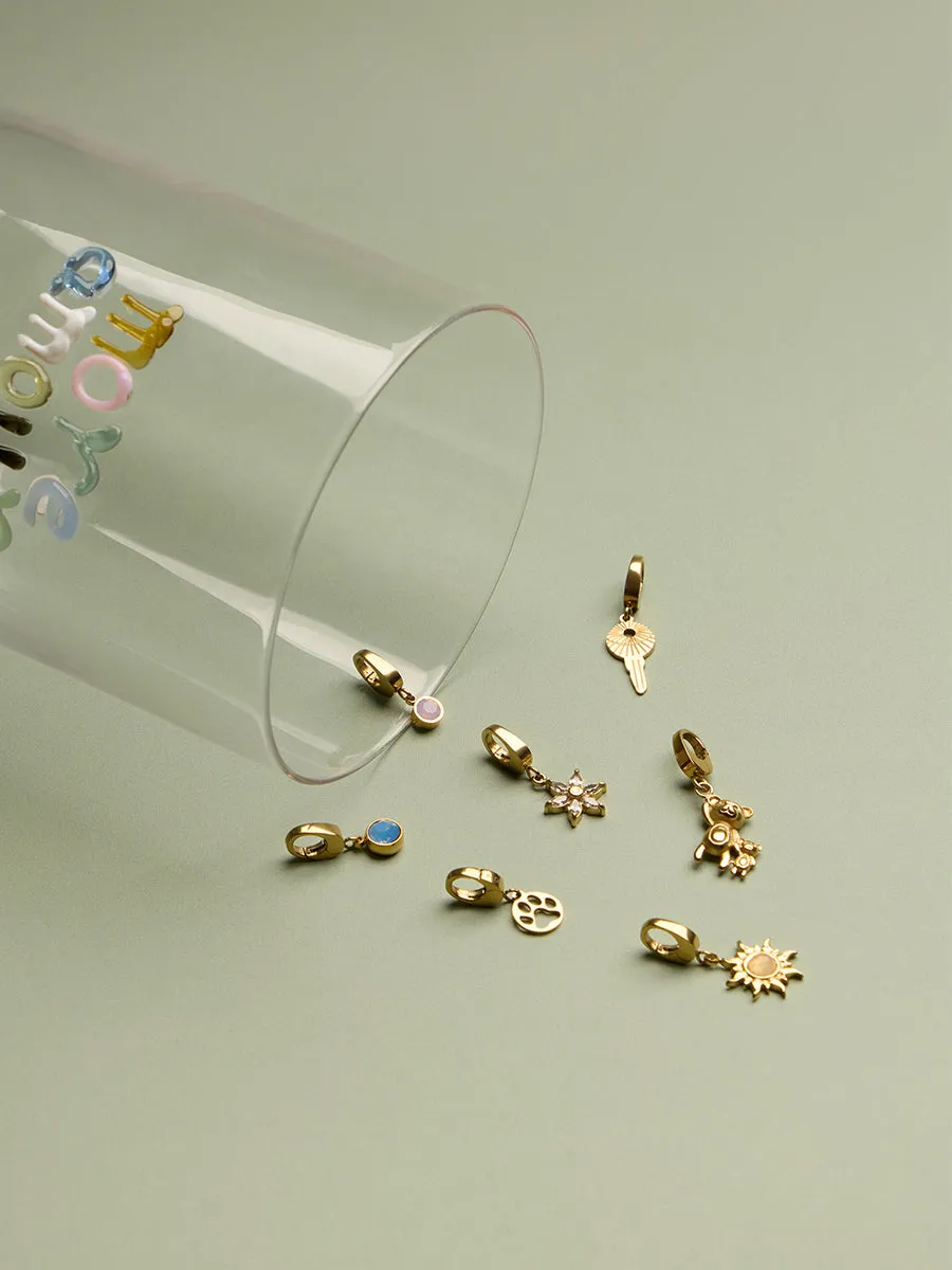 Petite Key Gold Charm sold by Wanderlust and Co product image thumbnail 3