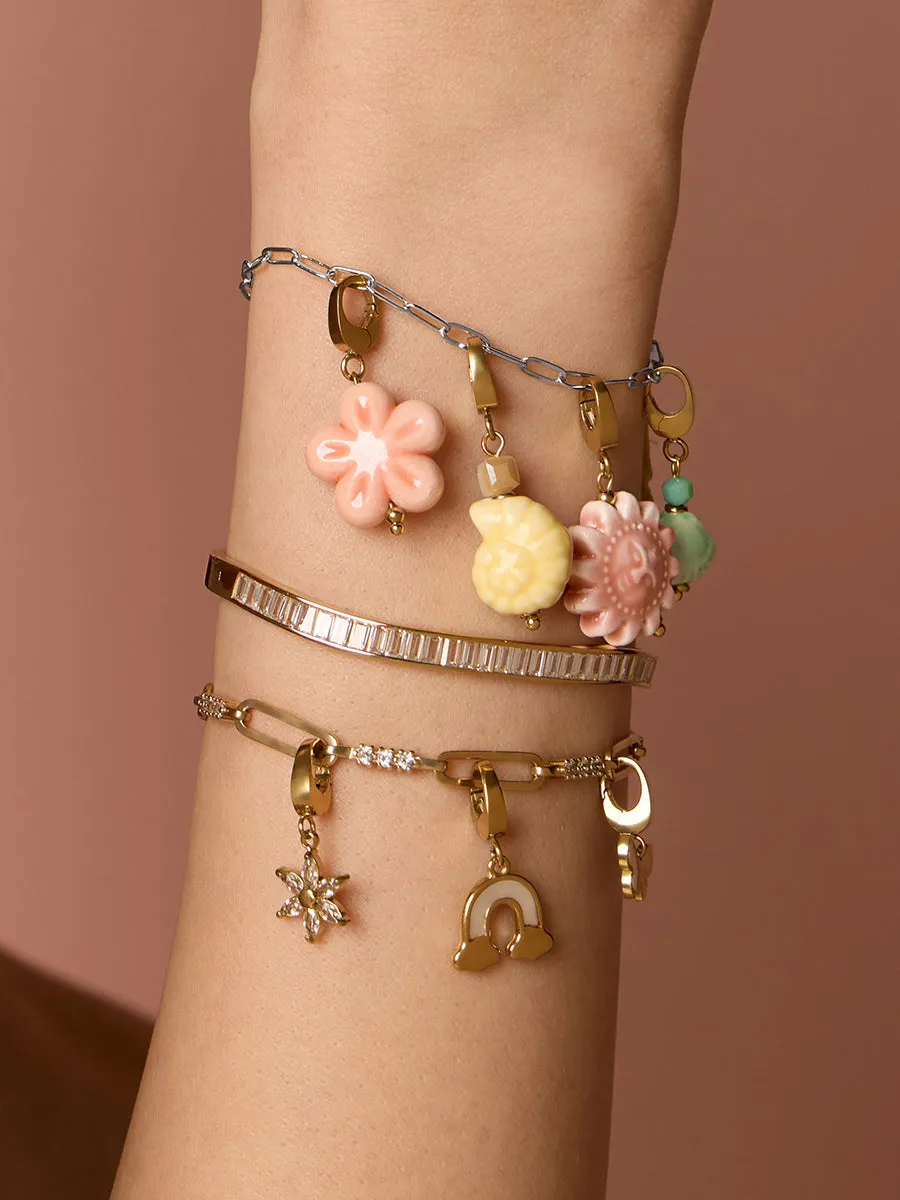 Petite Harper Silver Bracelet sold by Wanderlust and Co product image thumbnail 2