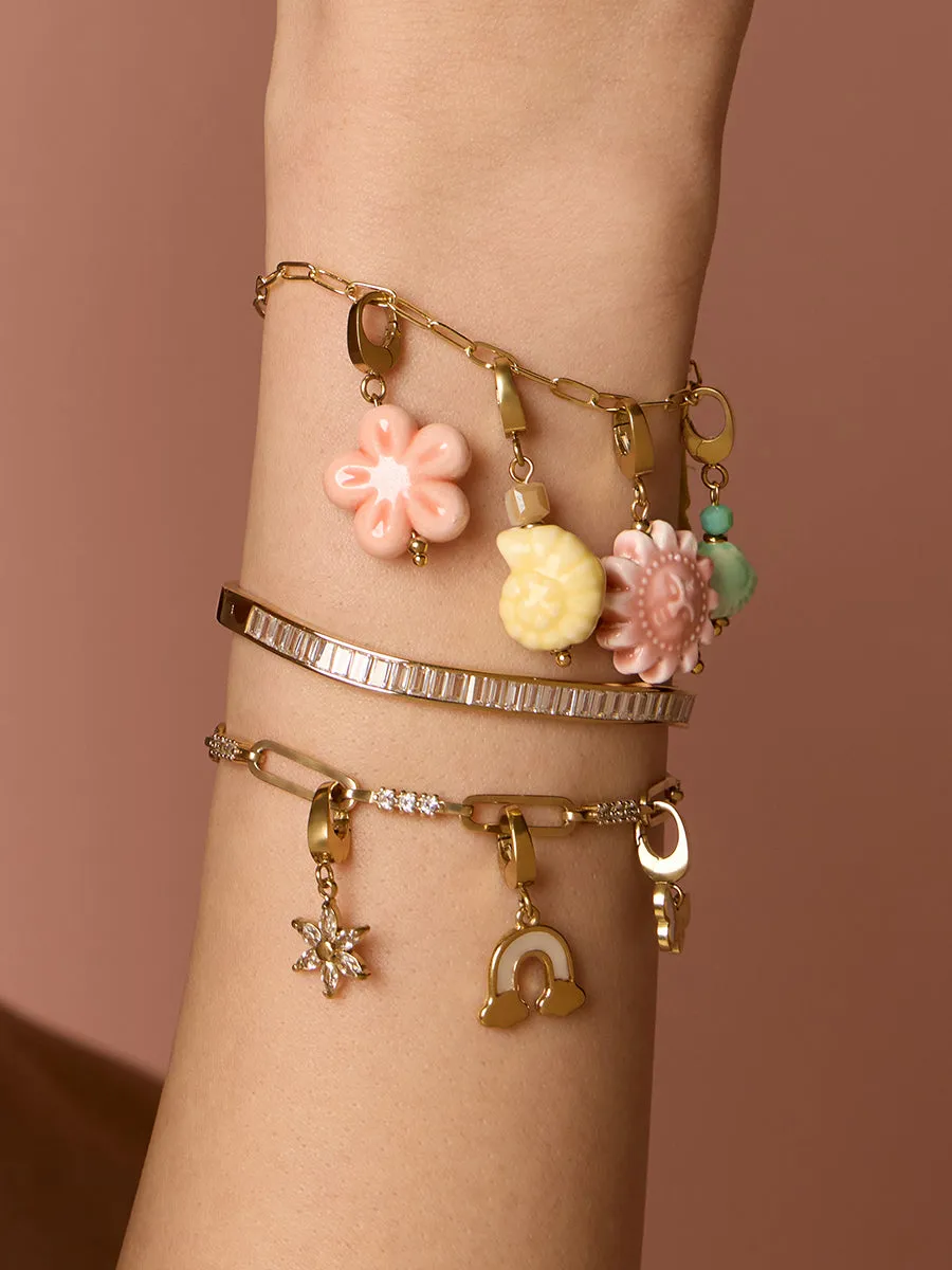 Petite Harper Gold Bracelet sold by Wanderlust and Co product image thumbnail 2