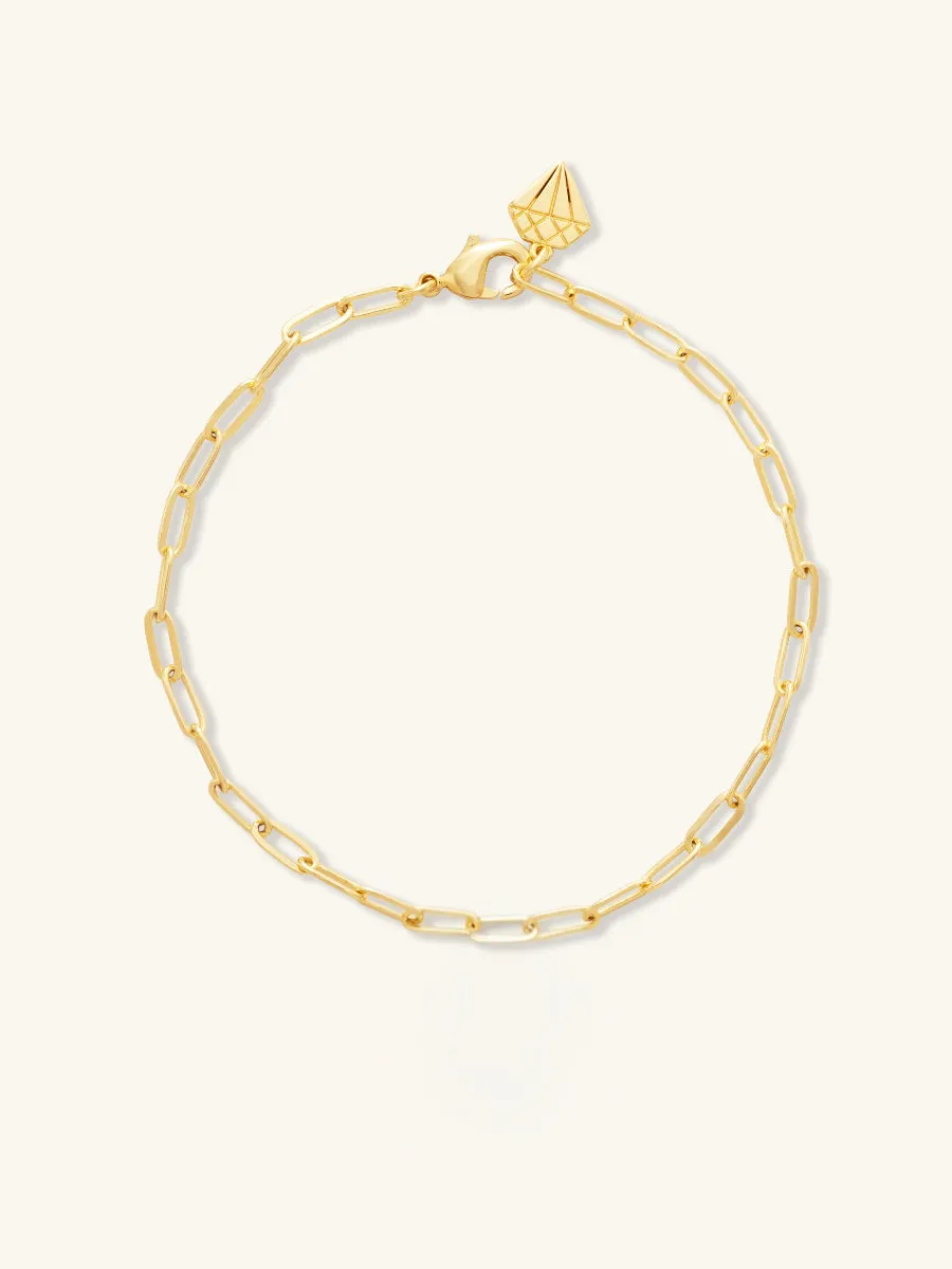 Petite Harper Gold Bracelet sold by Wanderlust and Co