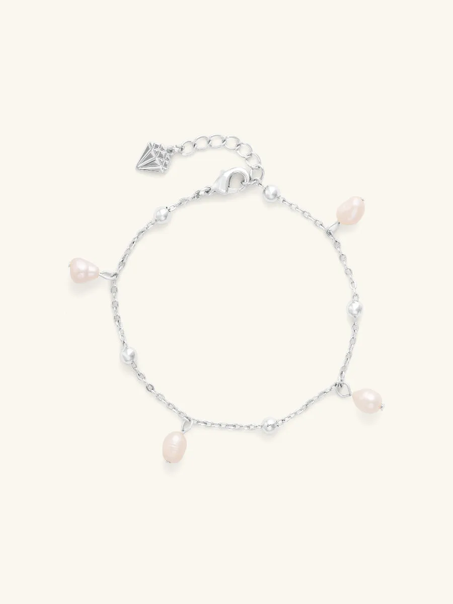 To The Sea Silver Bracelet sold by Wanderlust and Co