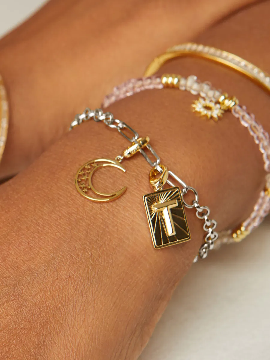 Mixed Chain Silver Bracelet sold by Wanderlust and Co product image thumbnail 2