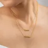 Capricorn Gold Necklace sold by Wanderlust and Co