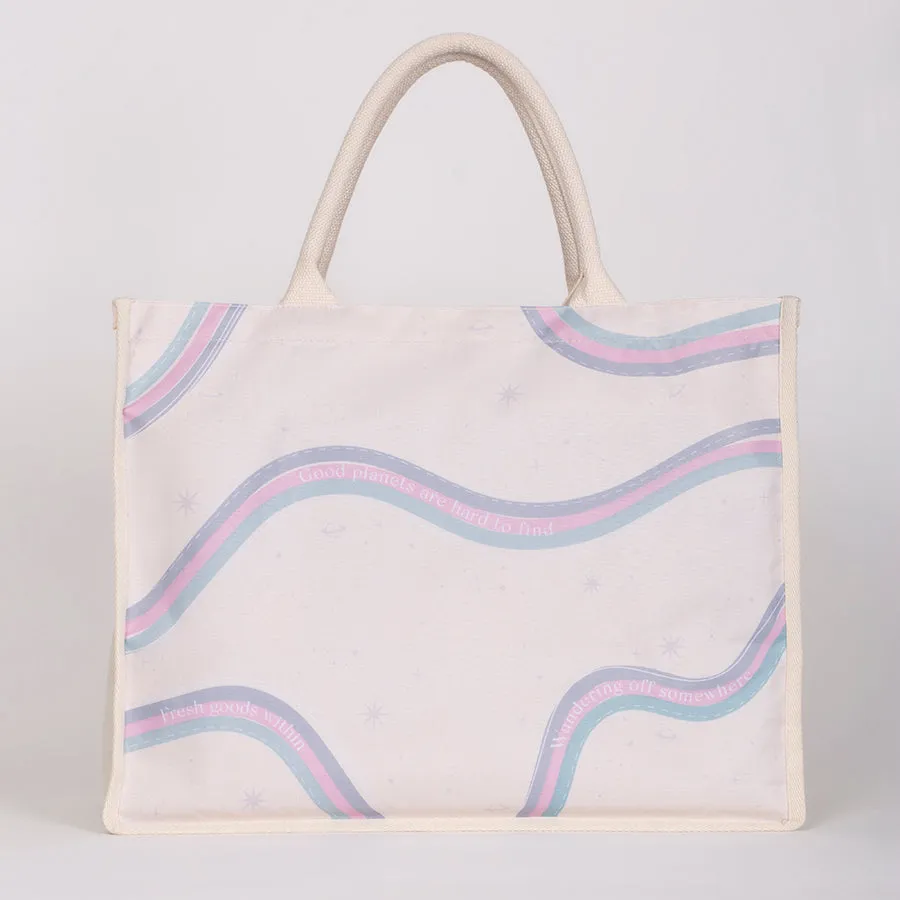 Good Planets Are Hard To Find Beige Tote Bag sold by Wanderlust and Co product image thumbnail 2