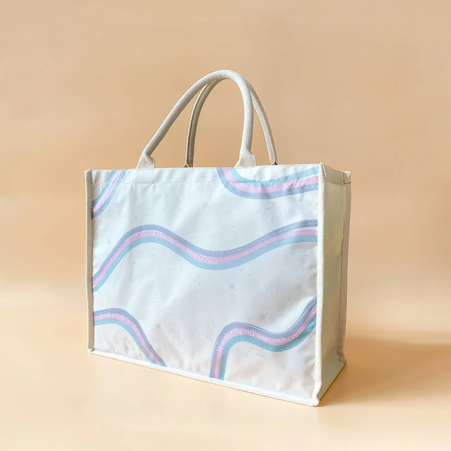 Good Planets Are Hard To Find Beige Tote Bag sold by Wanderlust and Co product image thumbnail 4