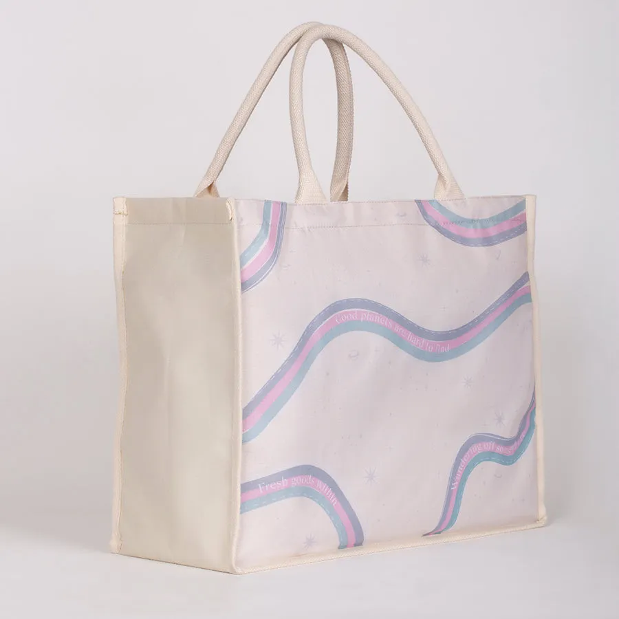 Good Planets Are Hard To Find Beige Tote Bag sold by Wanderlust and Co