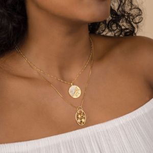 Night Skye Gold Necklace sold by Wanderlust and Co