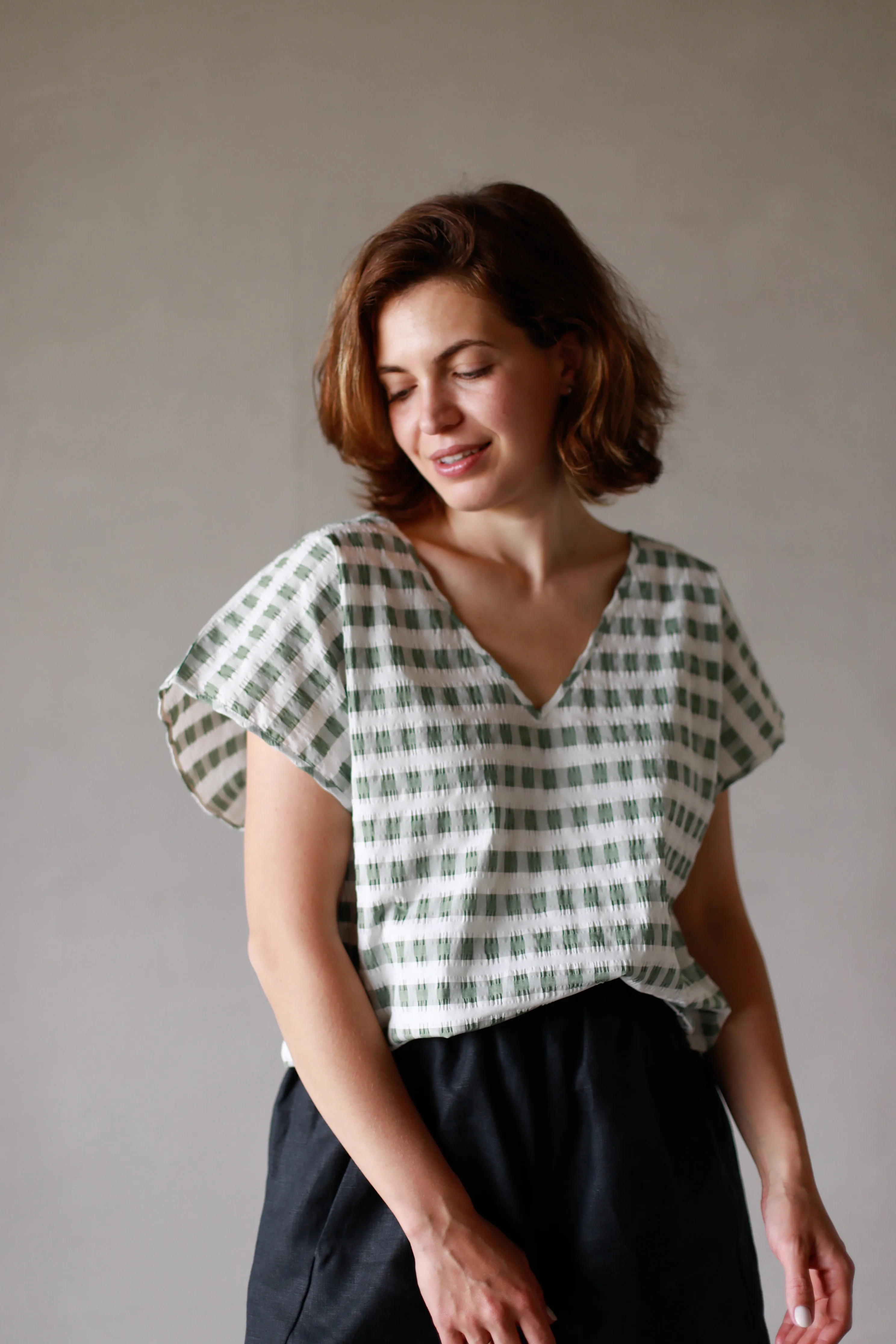 Green Check Top sold by Monkind product image thumbnail 2