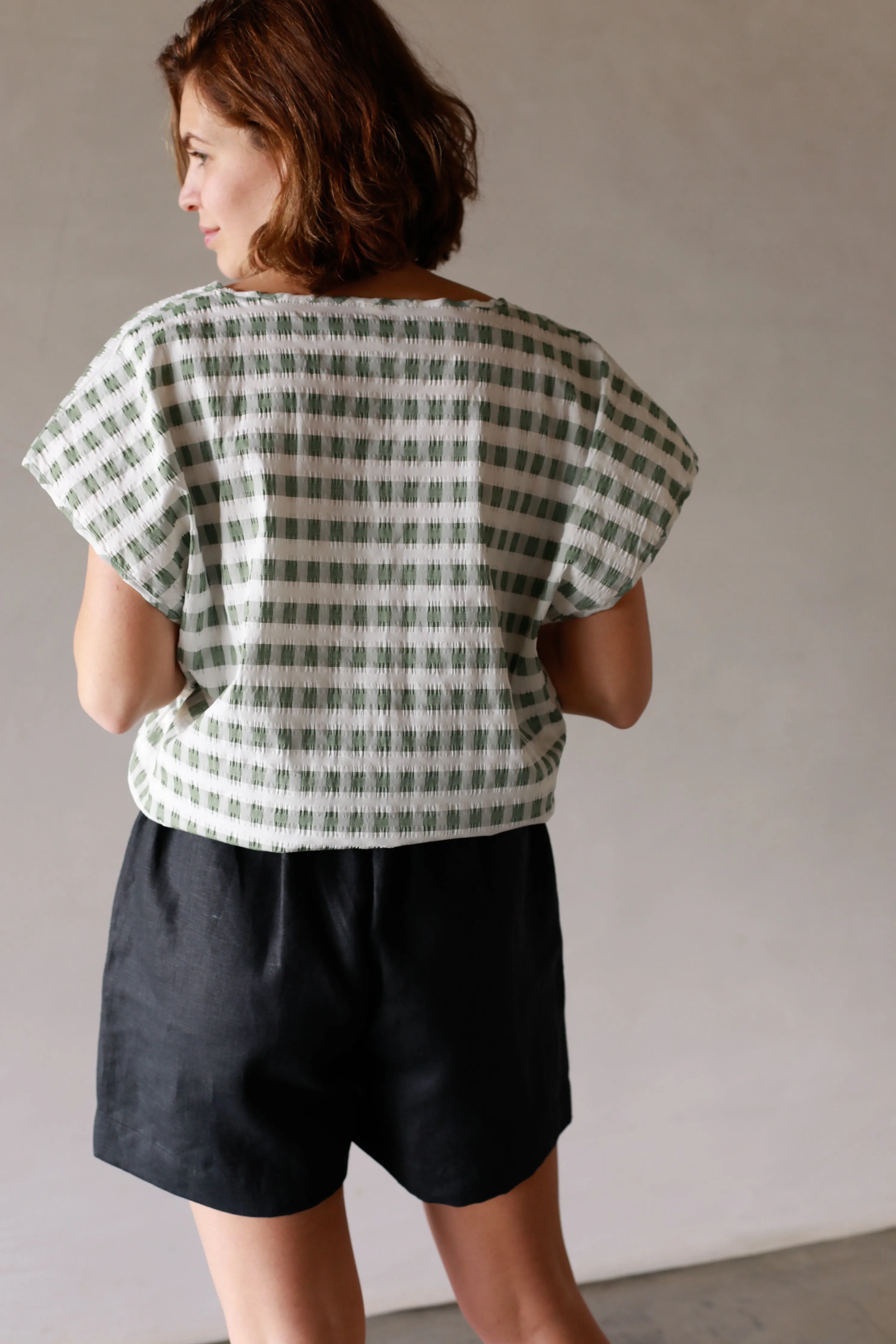 Green Check Top sold by Monkind product image thumbnail 4