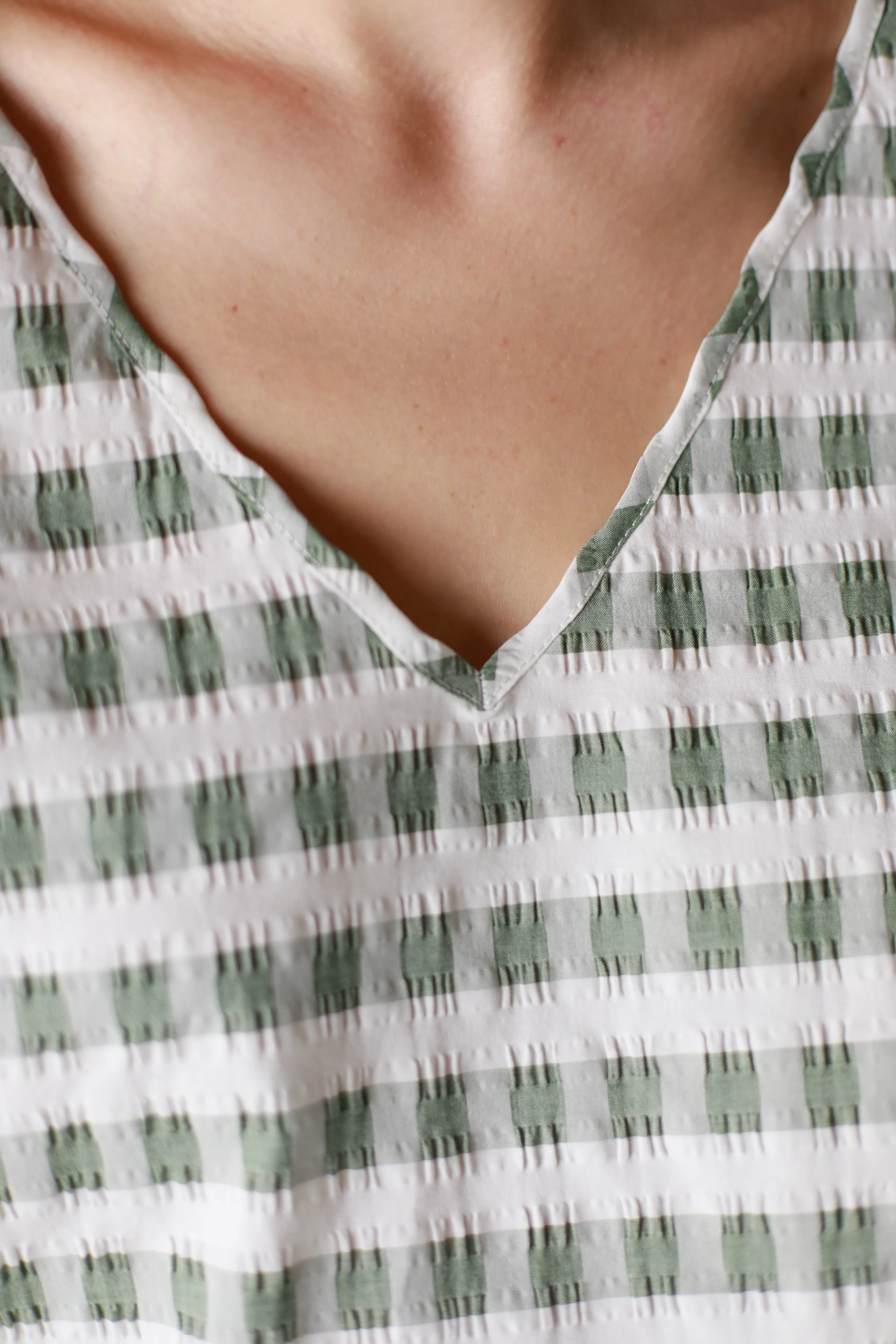 Green Check Top sold by Monkind product image thumbnail 3