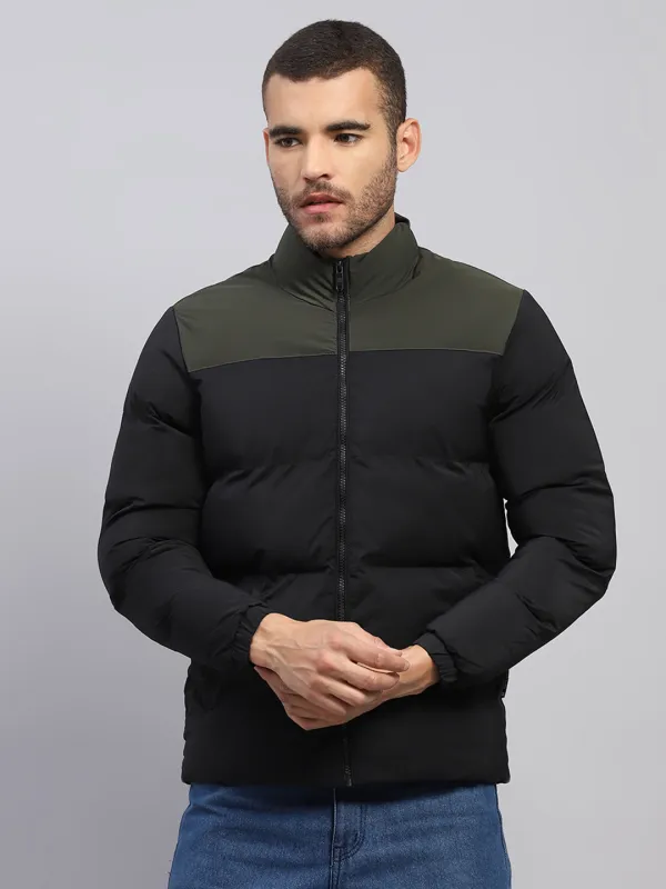Rock.it Men Black Solid Hooded Full Sleeve Jacket sold by Monte Carlo