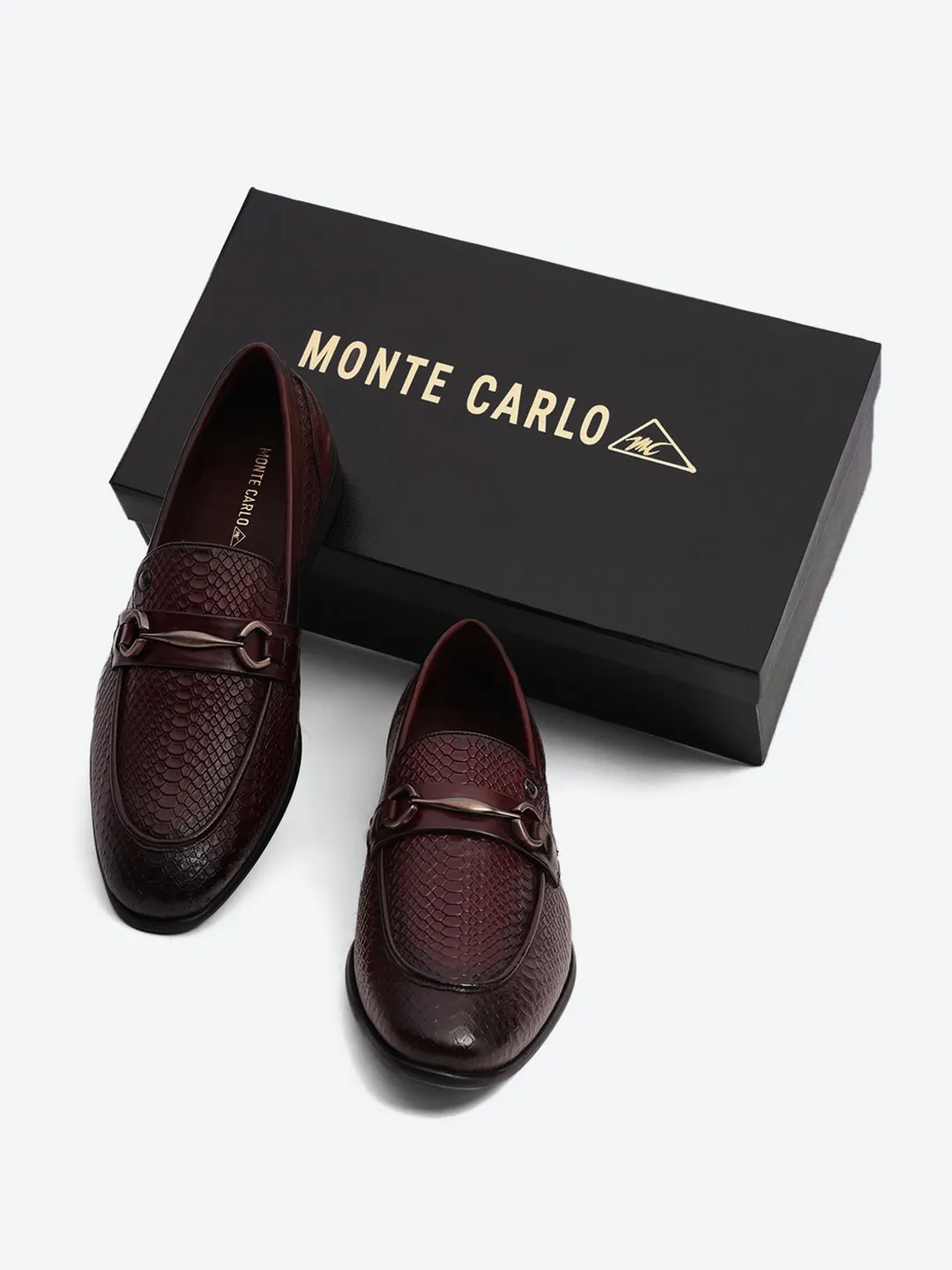 Monte Carlo Cherry Horsebit Loafers for Men sold by Monte Carlo product image thumbnail 2